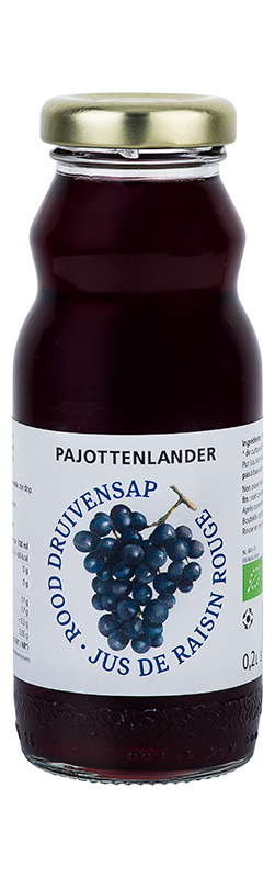 Pajottenlander Rood druivensap bio 20cl