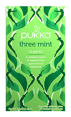 Pukka Three mint bio 20 builtjes