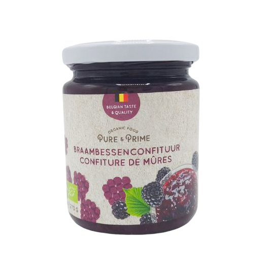 Pure & Prime Braambessen confituur bio 270g