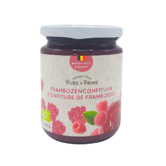 Pure & Prime Frambozen confituur bio 270g