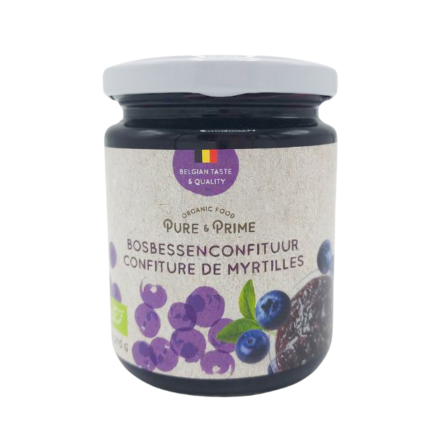 Pure & Prime Bosbessen confituur bio 270g