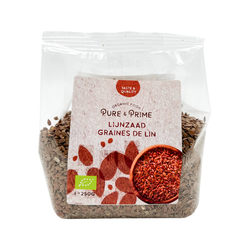 Pure & Prime Lijnzaad bio 250g