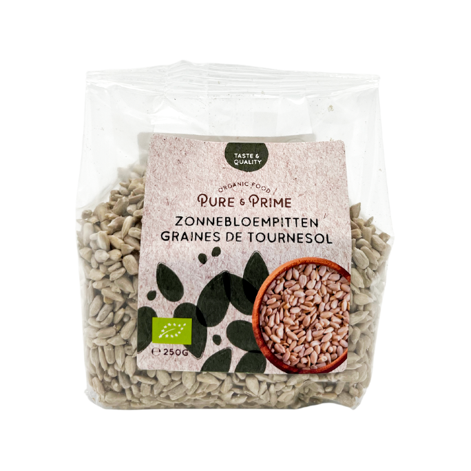 Pure & Prime Zonnebloempitten bio 250g