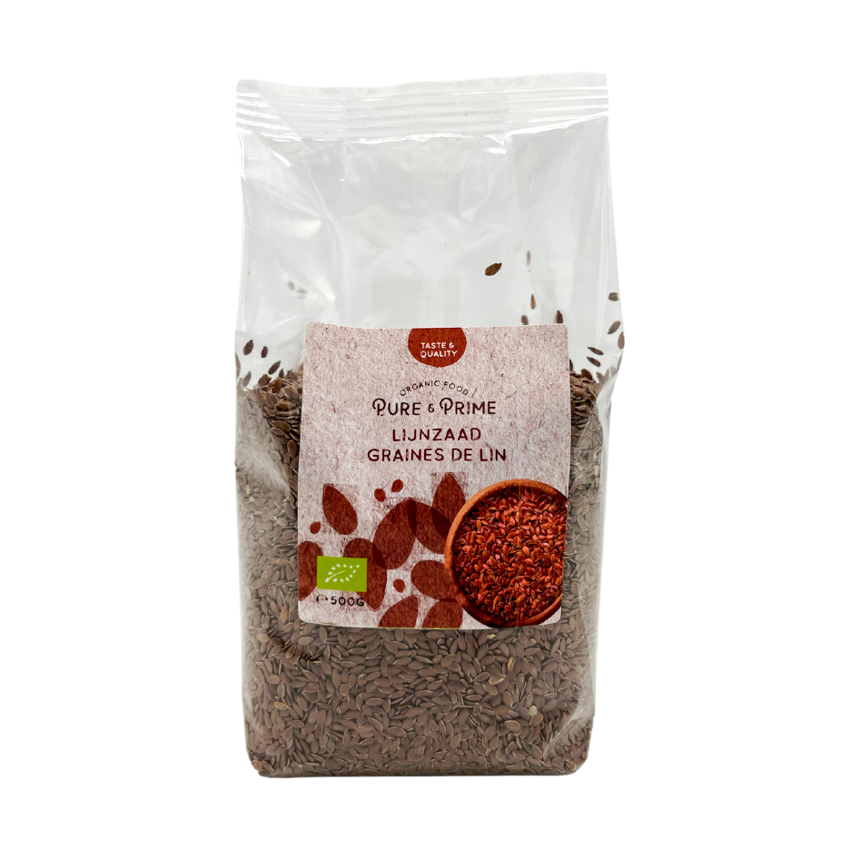 Pure & Prime Lijnzaad bio 500g