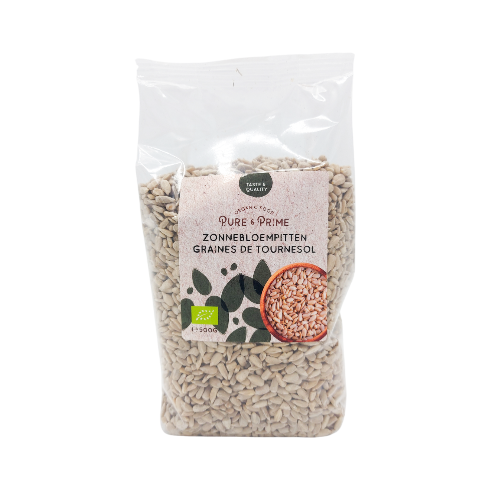 Pure & Prime Zonnebloempitten bio 500g