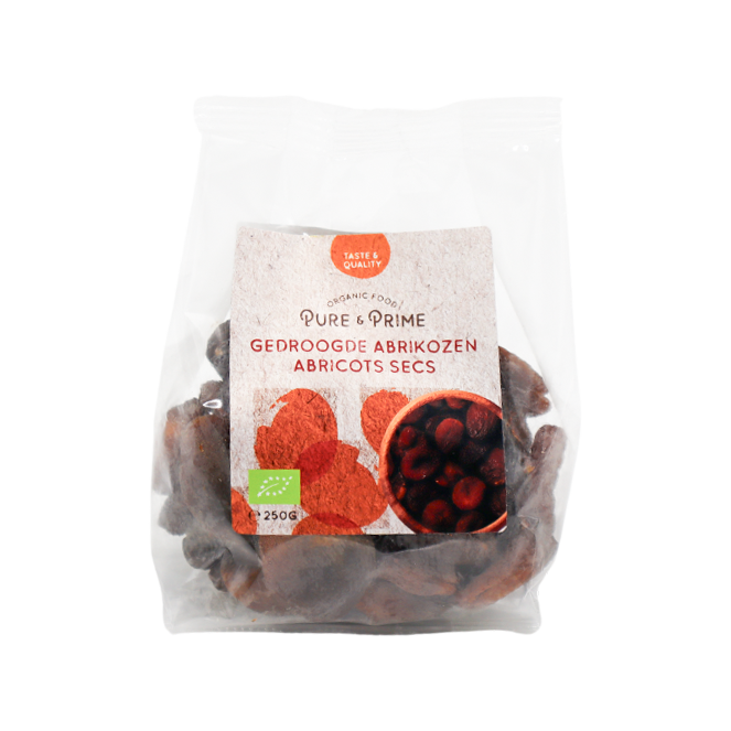 Pure & Prime Abrikozen bio 250g