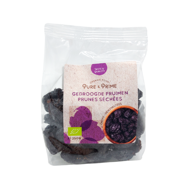 Pure & Prime Pruimen zonder pit bio 250g