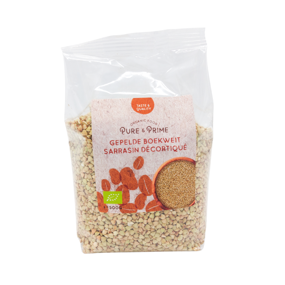 Pure & Prime Boekweit gepeld bio 500g