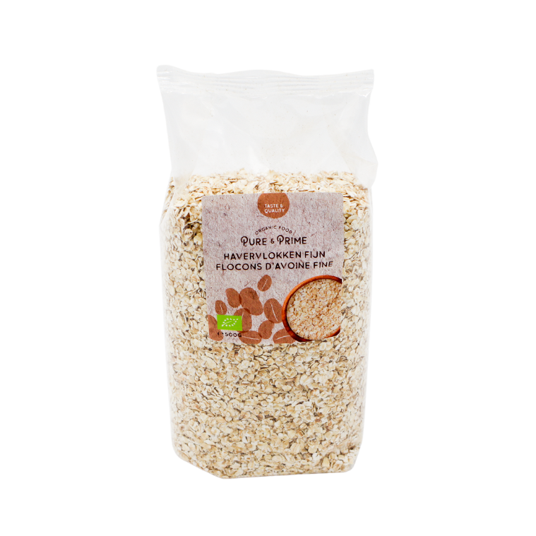 Pure & Prime Havervlokken fijn bio 500g