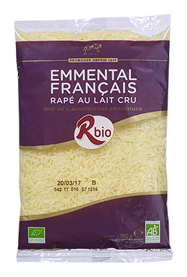Rbio Emmental geraspt bio 150g
