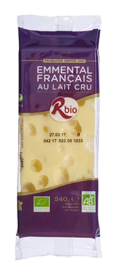 Rbio Emmental portie bio 200g
