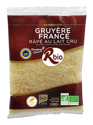 Rbio Gruyère IGP geraspt bio 150g