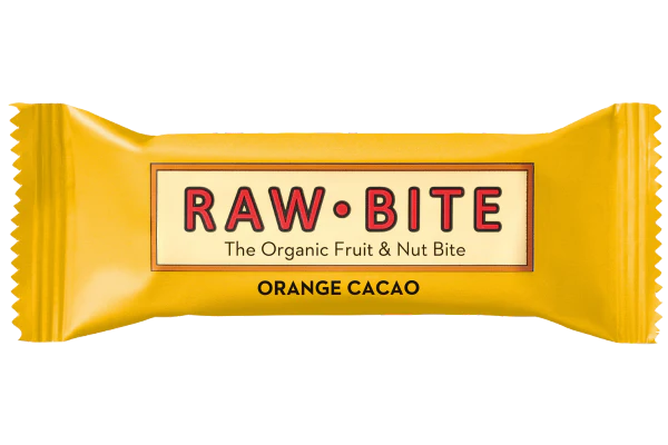 Raw Bite Energybar orange cacao bio & raw 50g