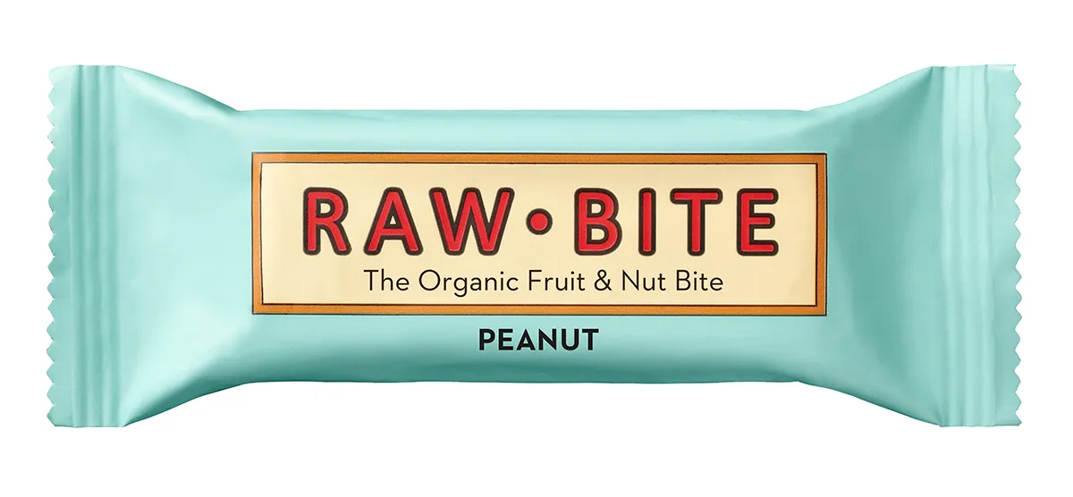 Raw Bite Energybar peanuts bio & raw 50g