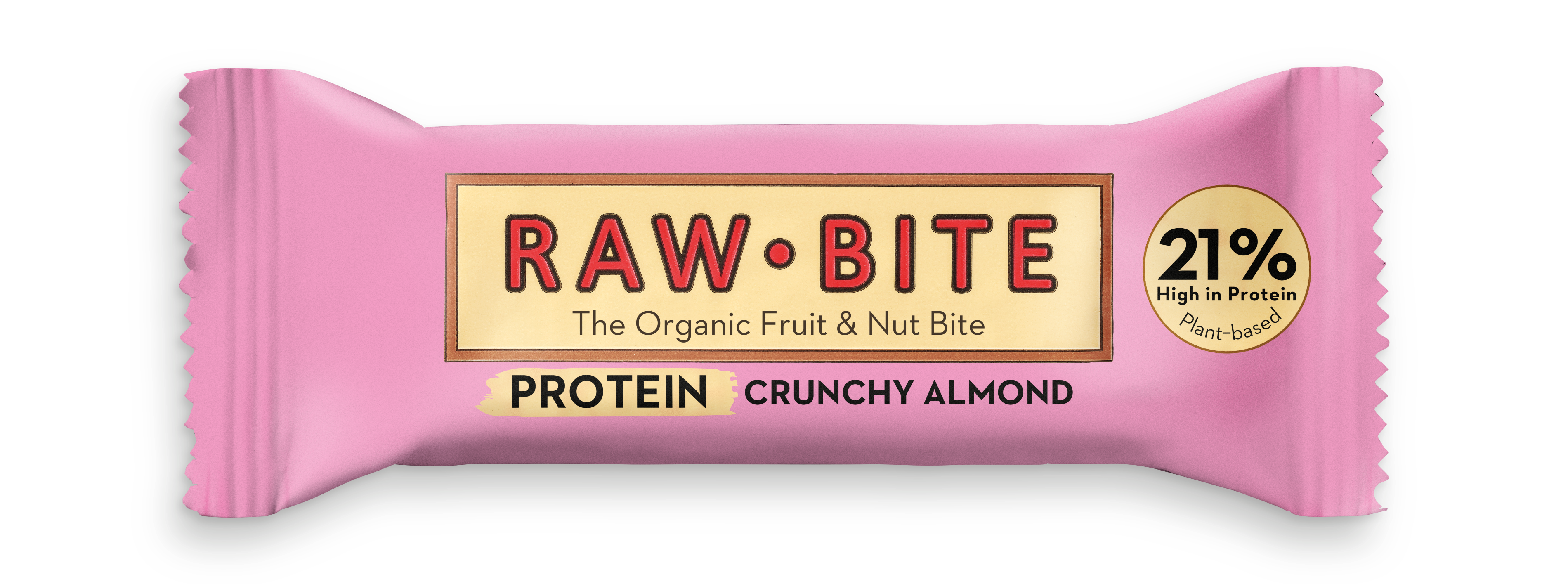 Raw Bite Protein bar crunchy almond bio & raw 45g