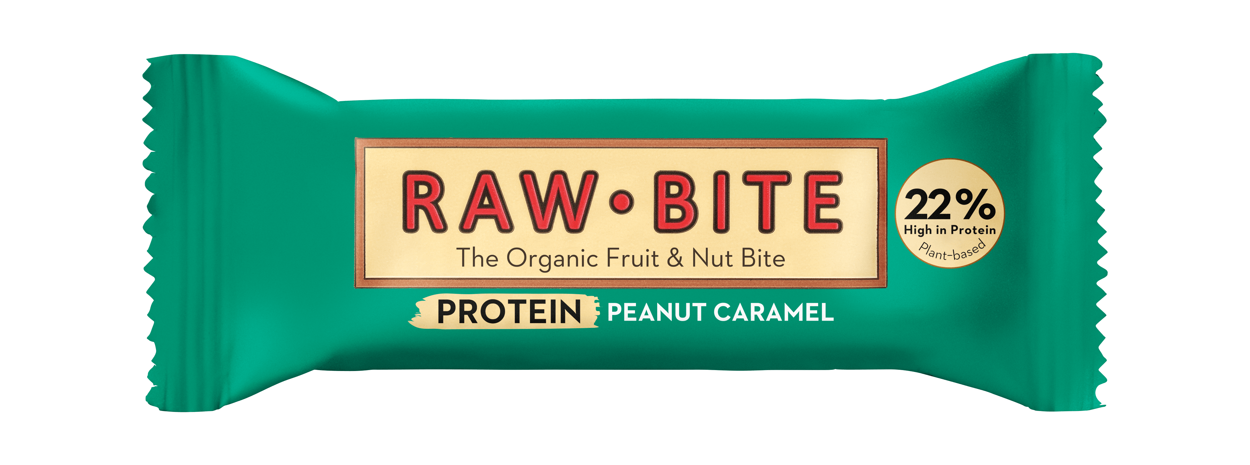 Raw Bite Protein bar peanut caramel bio & raw 45g