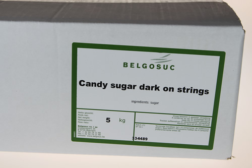 Belgosuc Donkere kandijstangen 5kg
