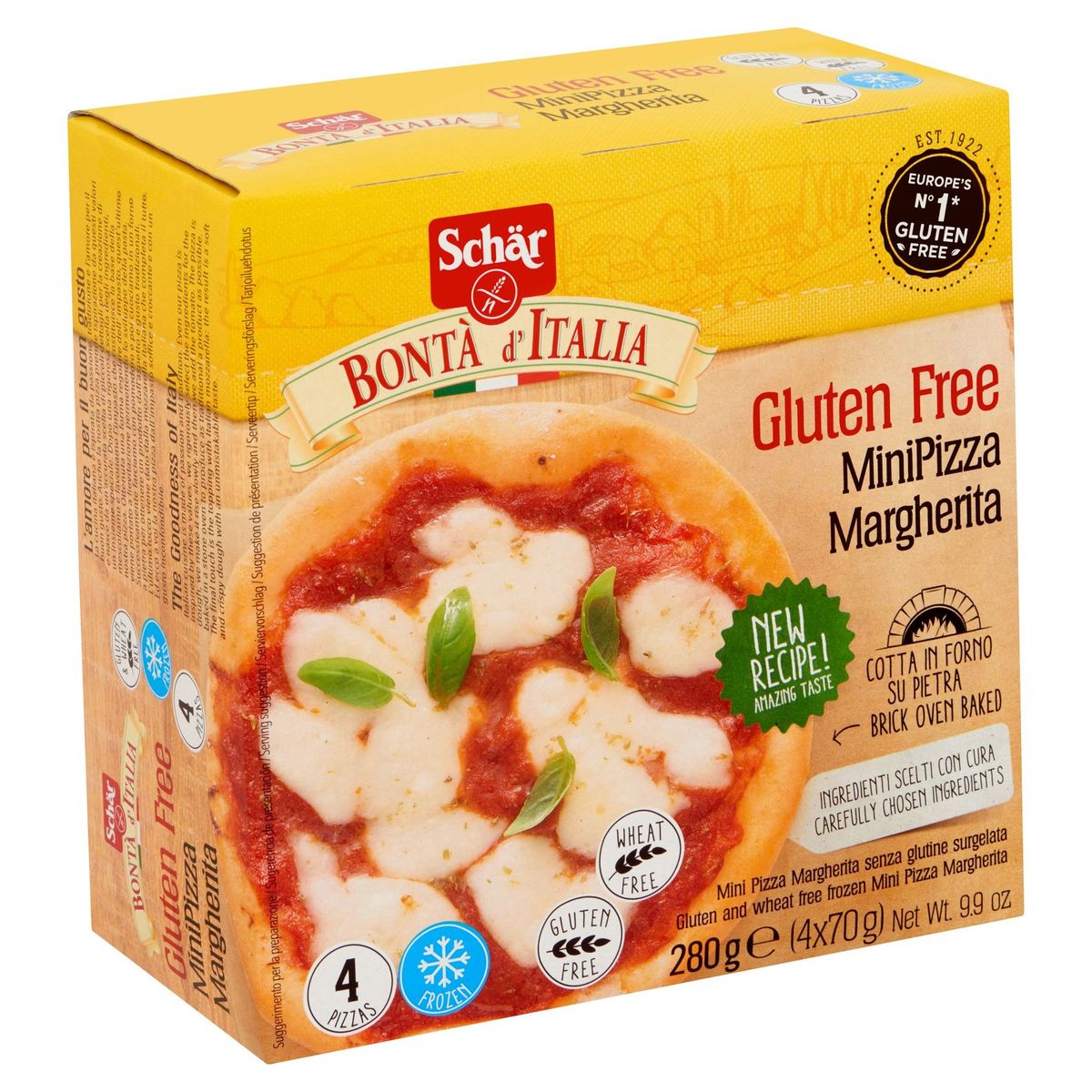 Schär Mini pizza margherita glutenvrij 280g
