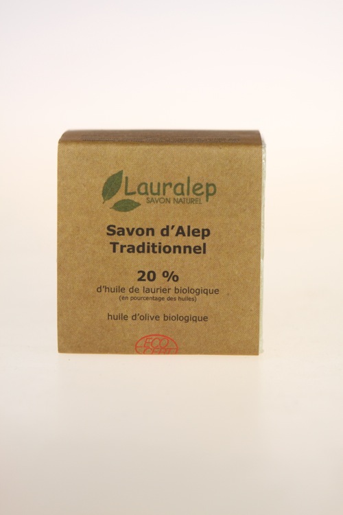 Lauralep savon d'alep ecocert 200g