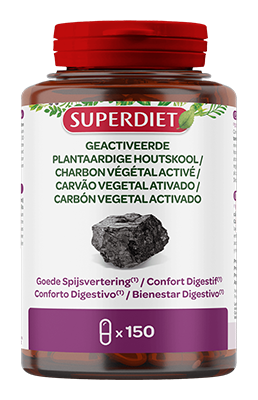 Super Diet Plantaardige houtskool 150capsules PL 483/215