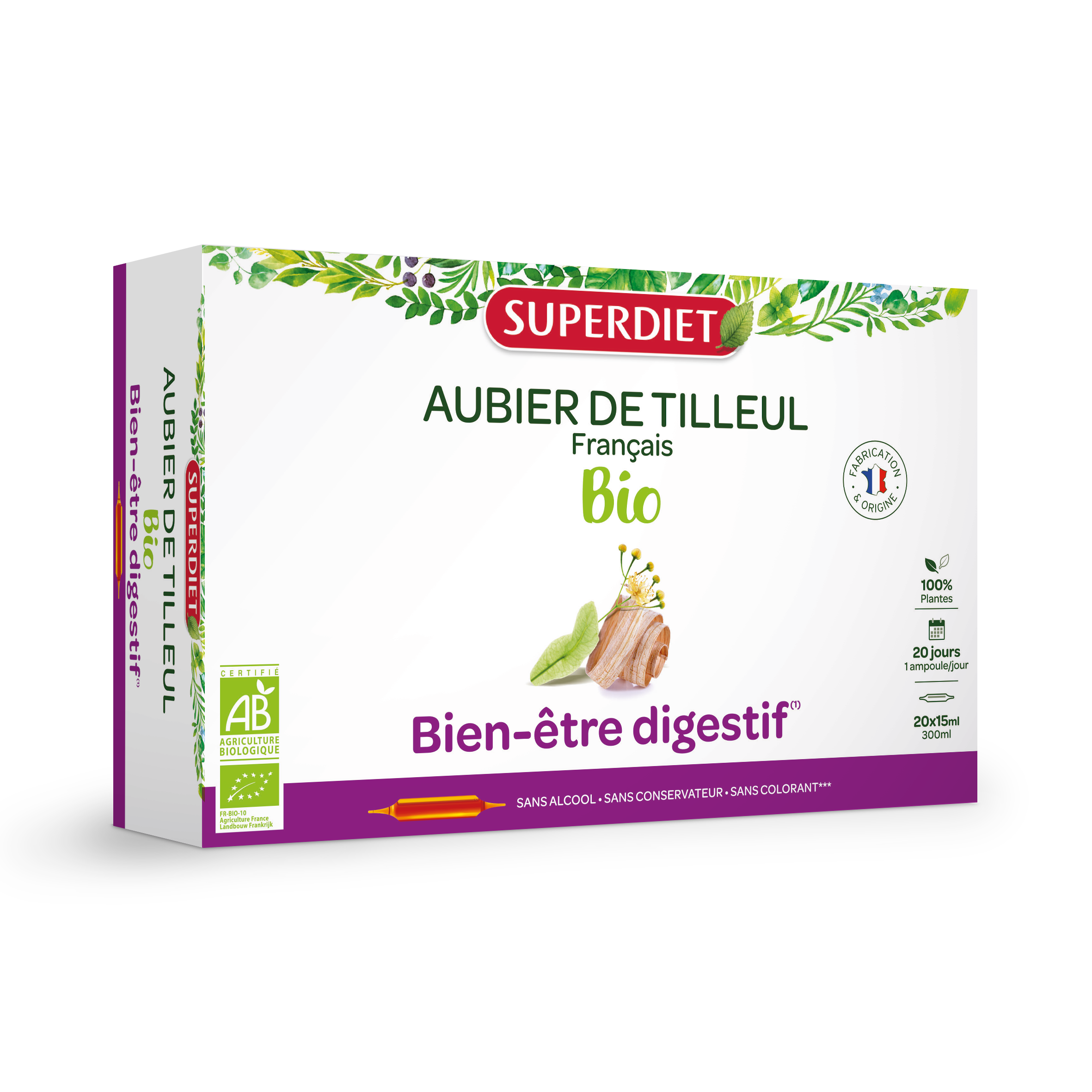 Super Diet Lindespint bio 20x10ml PL483/281