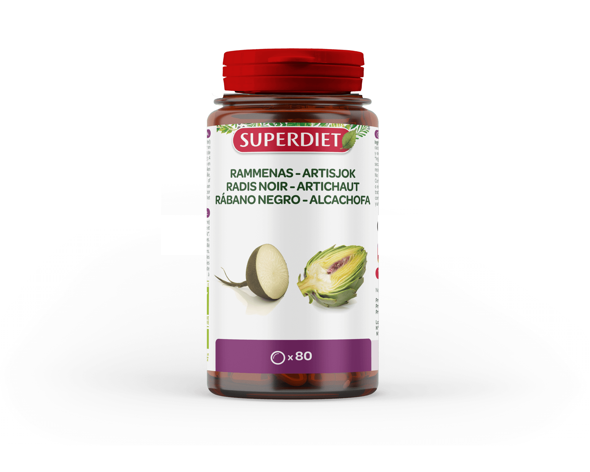 Super Diet Rammenas - artisjok bio 80tabletten PL 483/190