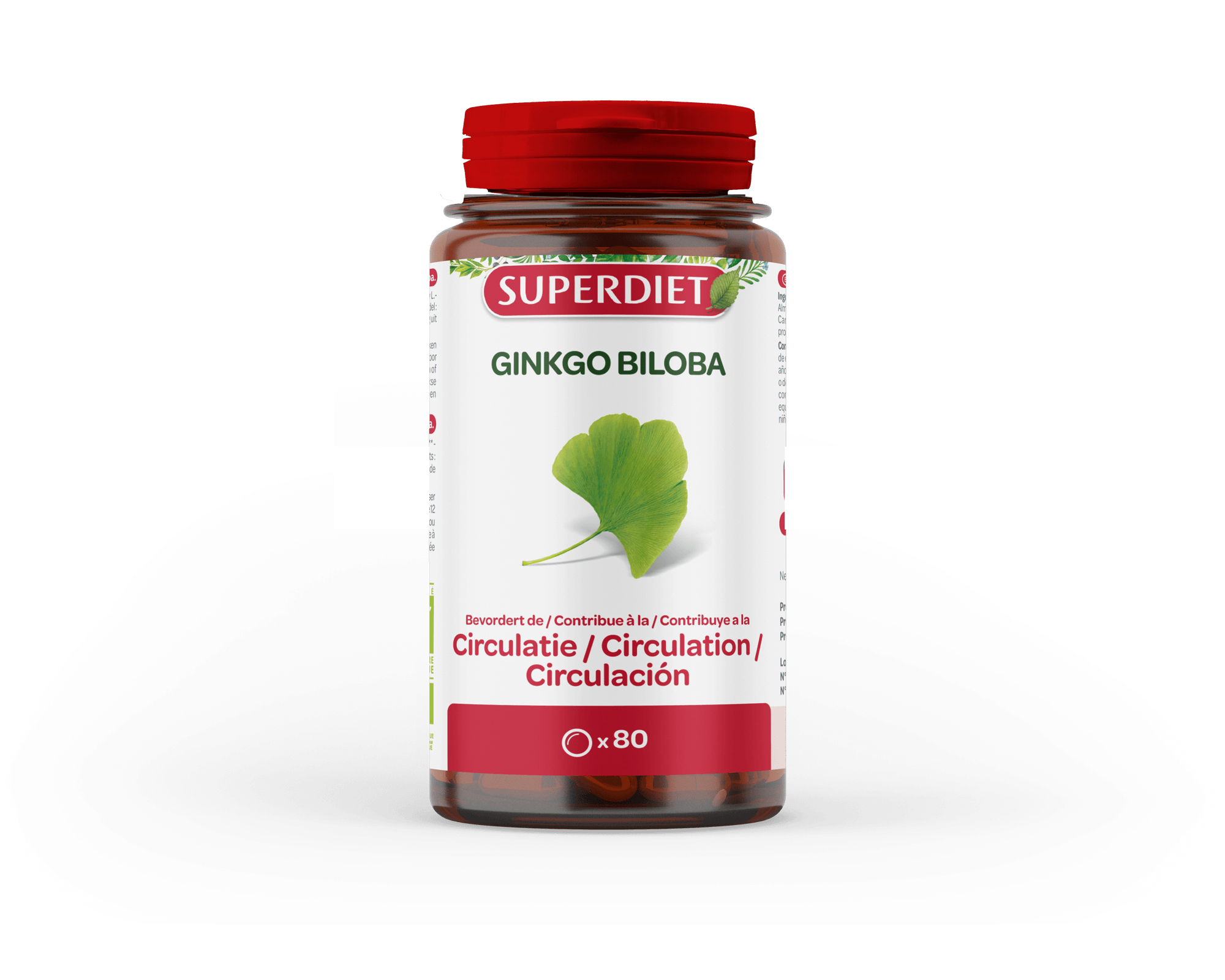 Super Diet Ginkgo biloba bio 80tabletten PL 483/202