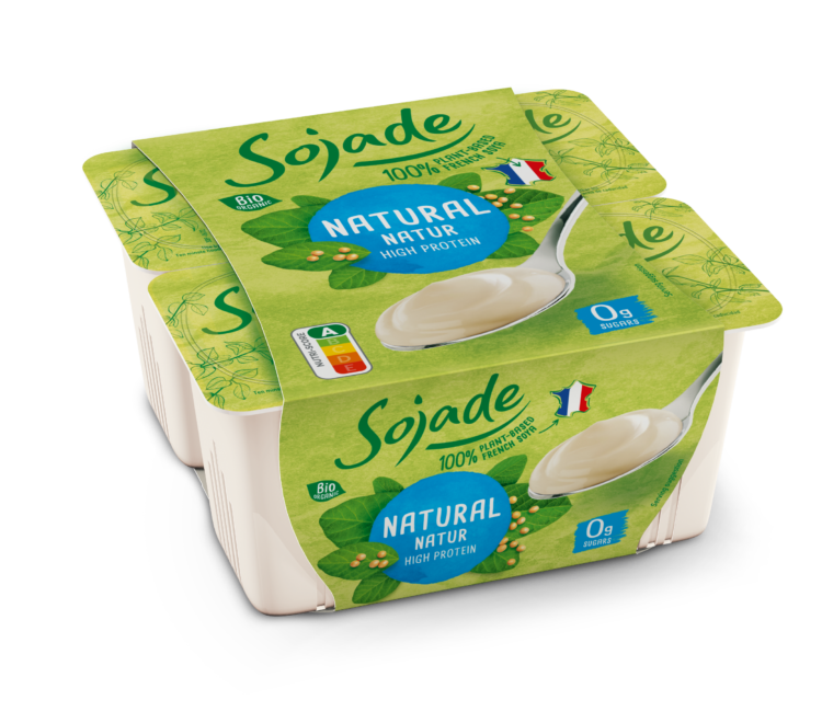Sojade Soja yoghurt natuur multipack bio 4x100g
