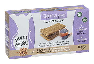 SkinnyLove Cracker maanzaad bio 180g