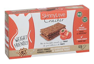 SkinnyLove Cracker tomaat bio 180g