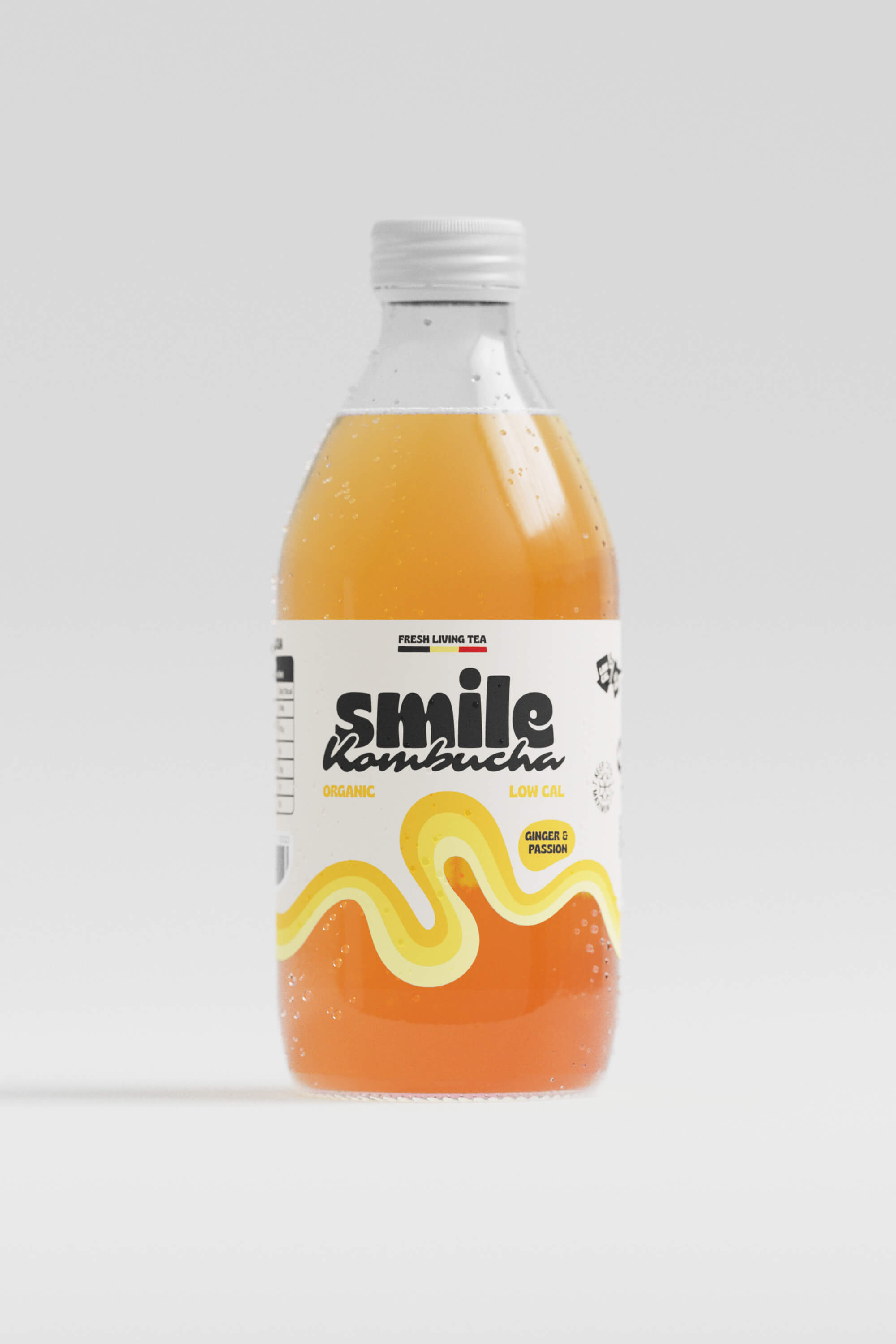 Smile Kombucha Ginger & passion bio 330ml