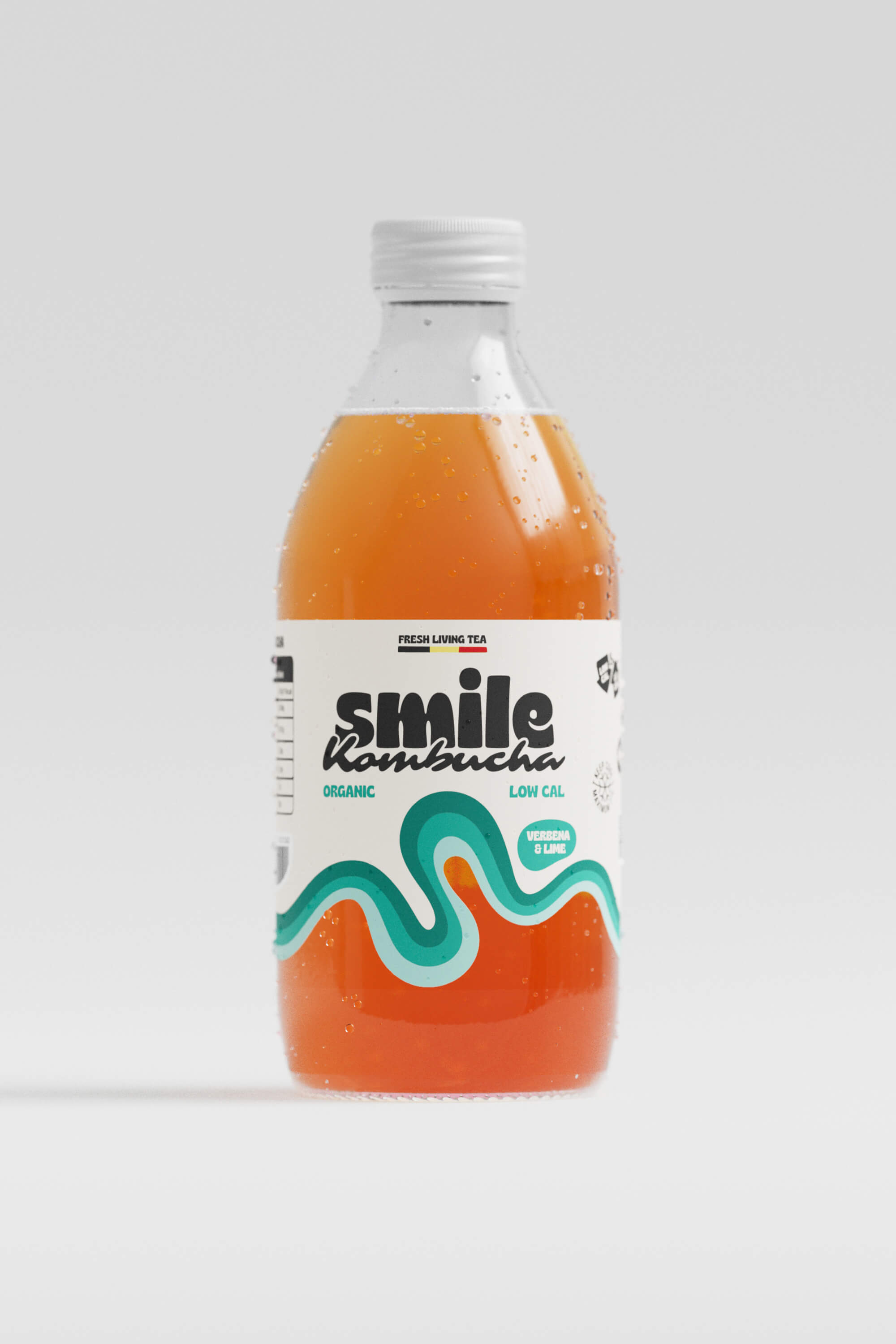 Smile Kombucha Verbena & lime bio 330ml