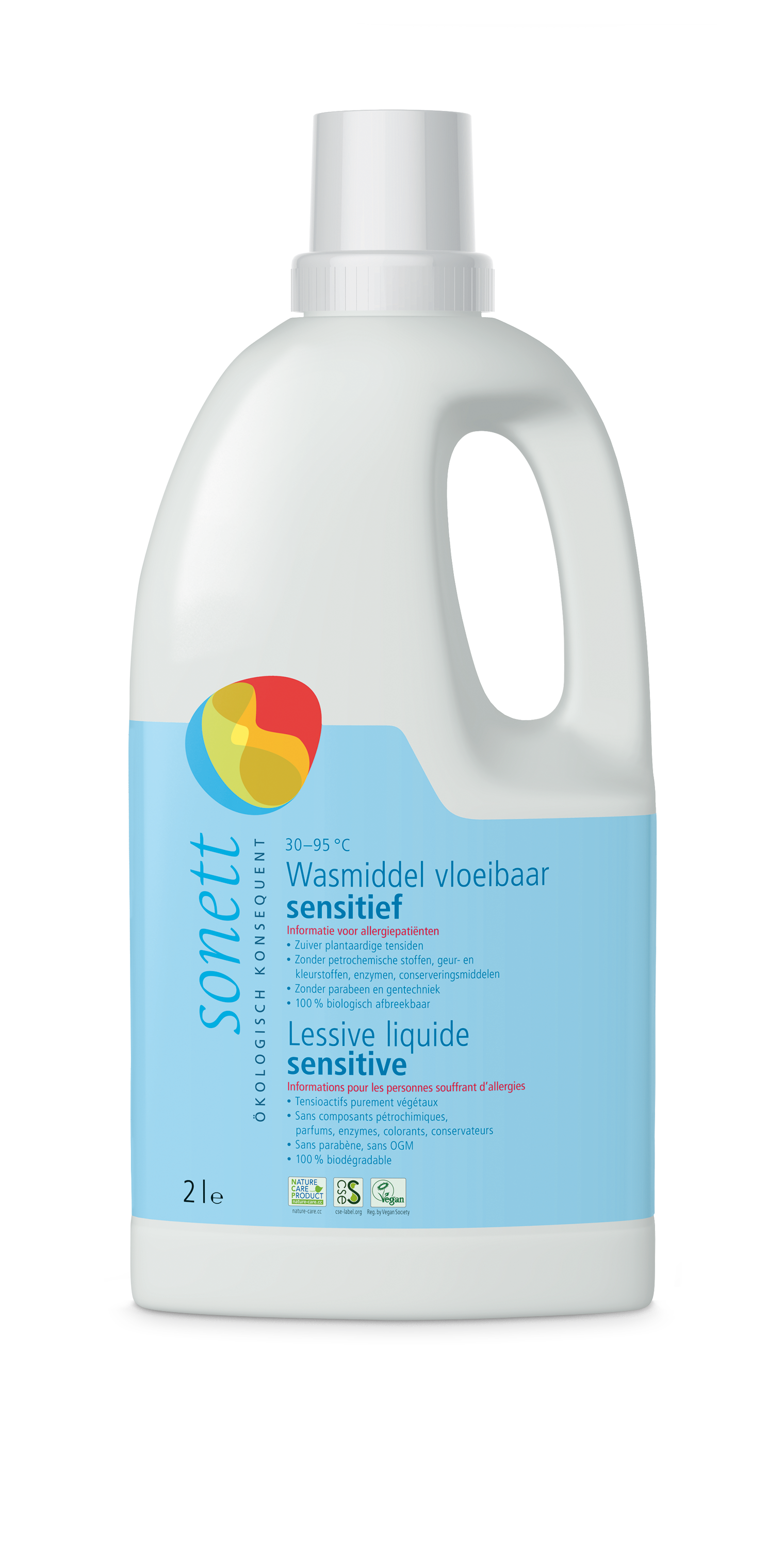 Sonett Wasmiddel vloeibaar sensitief 2L