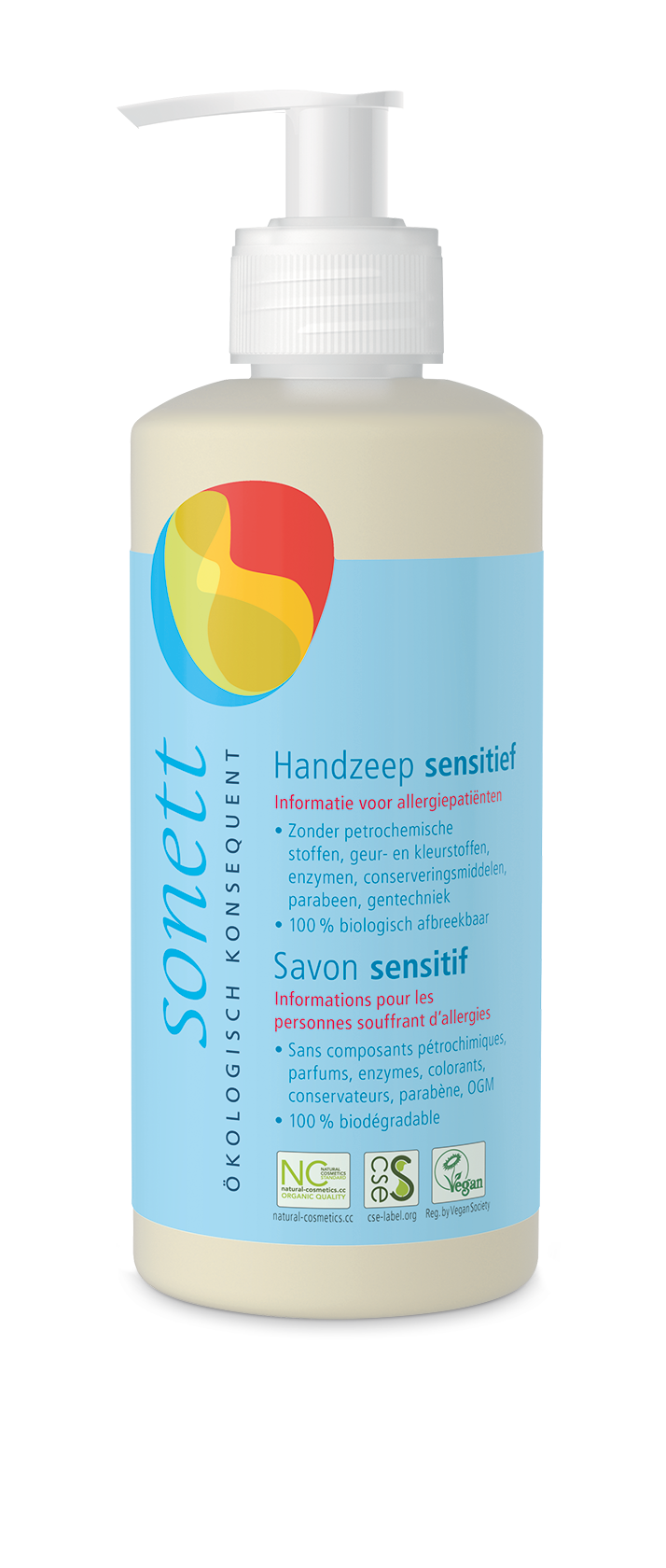 Sonett Handzeep sensitief 300ml