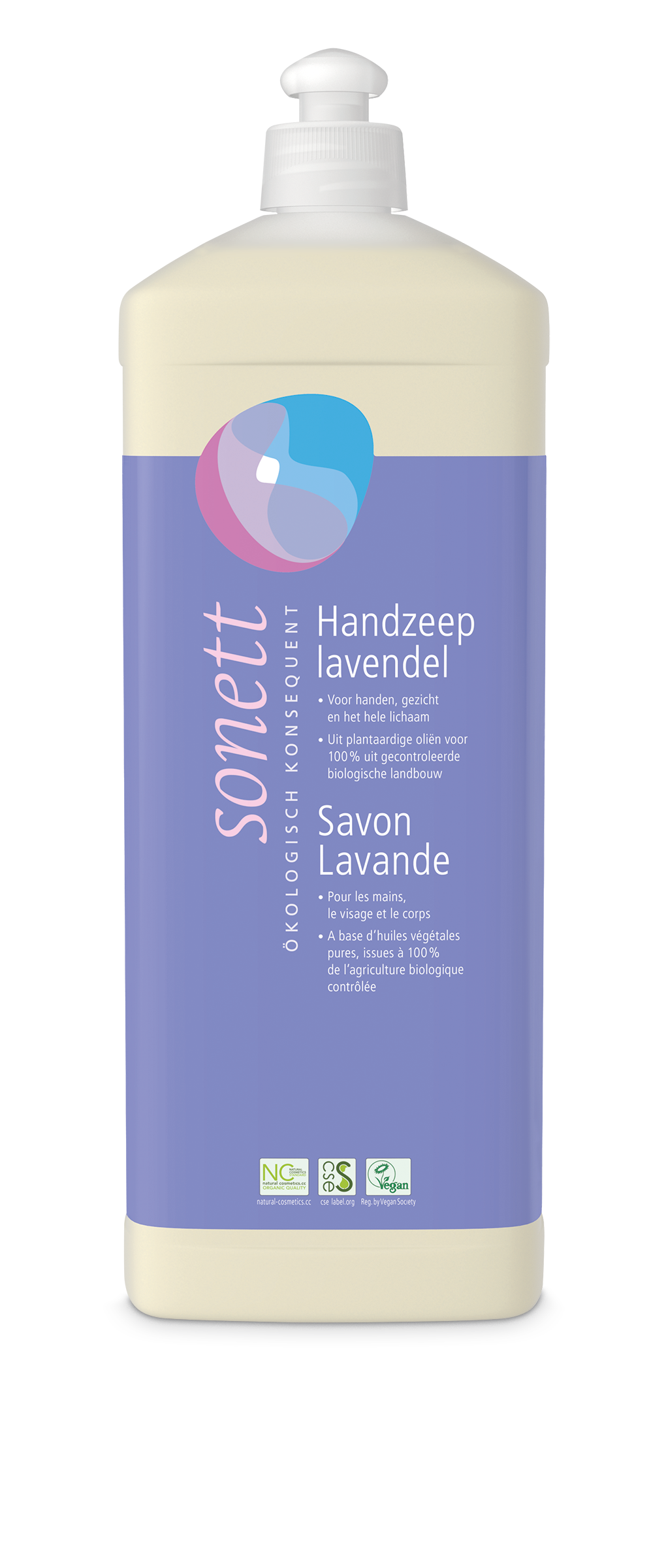 Sonett Handzeep lavendel 1L