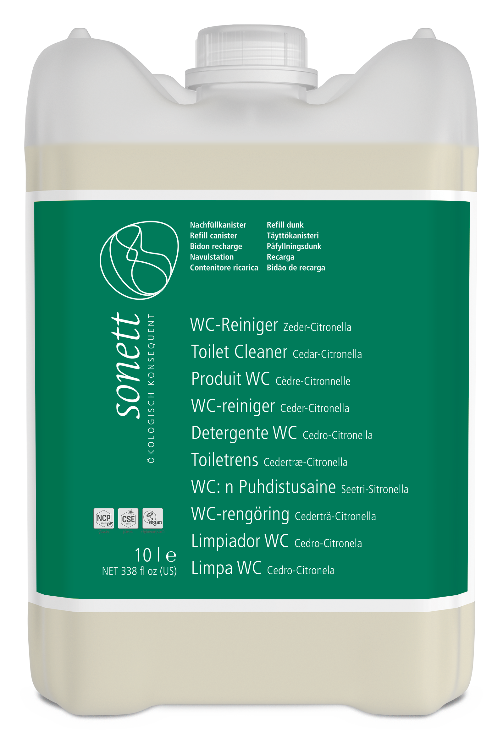 Sonett WC-reiniger ceder-citronella 10L