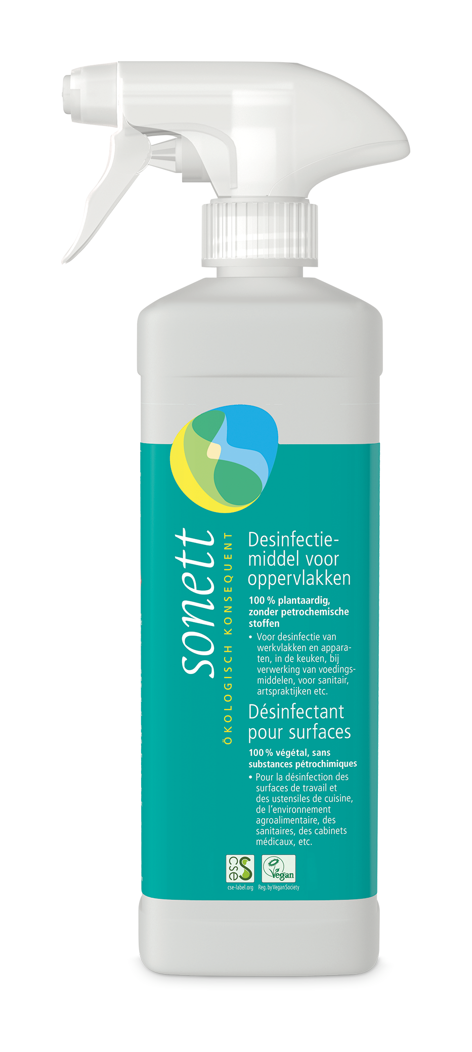 Sonett Desinfectiemiddel voor oppervlakken 500ml