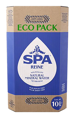 SPA Reine - Niet bruisend natuurlijk mineraalwater ECOPACK 10L