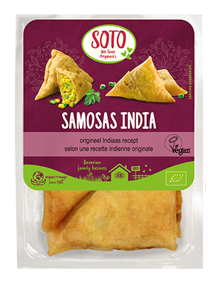 Soto Samosas India bio 250g