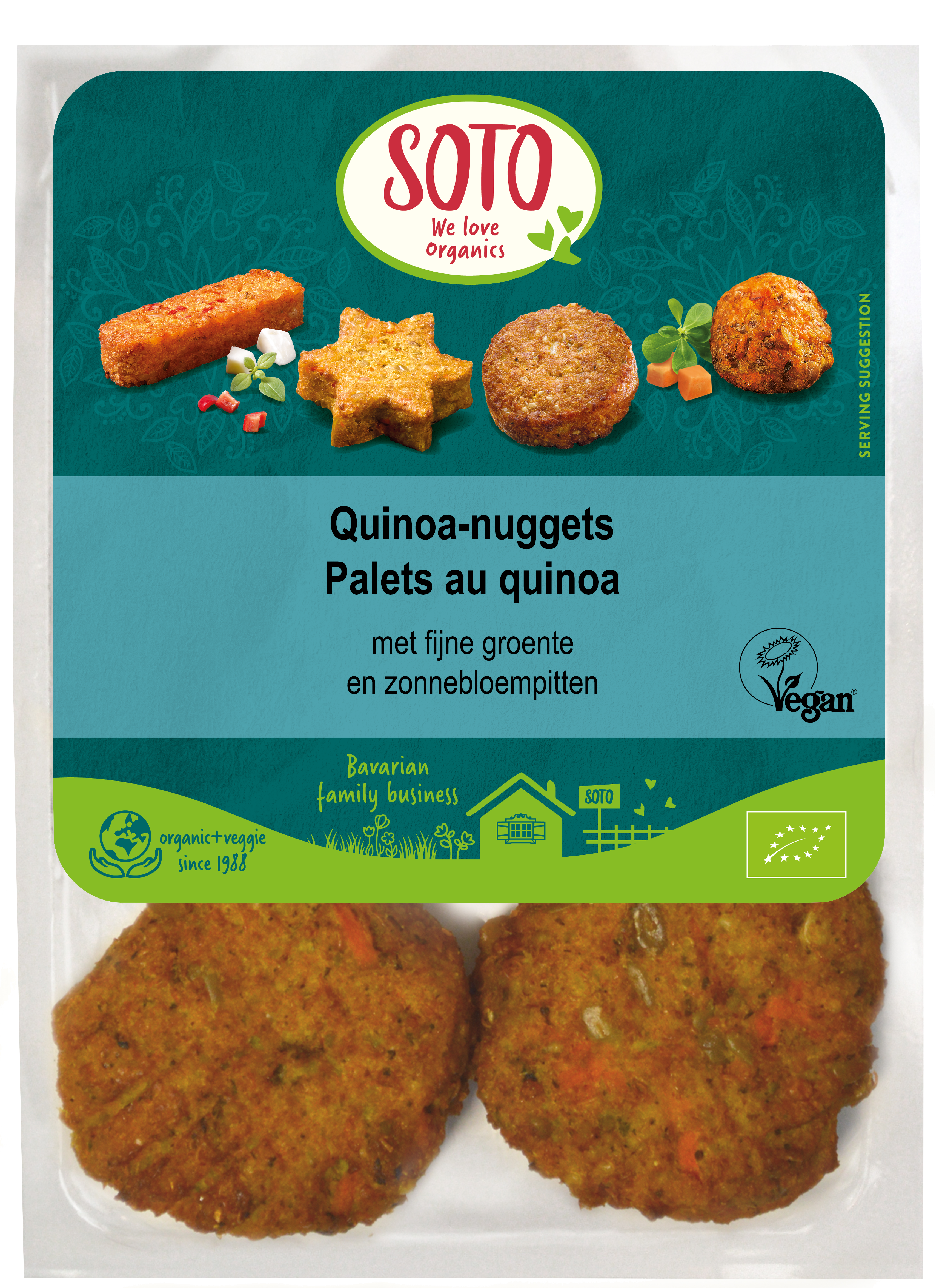 Soto Quinoa nuggets bio 195g