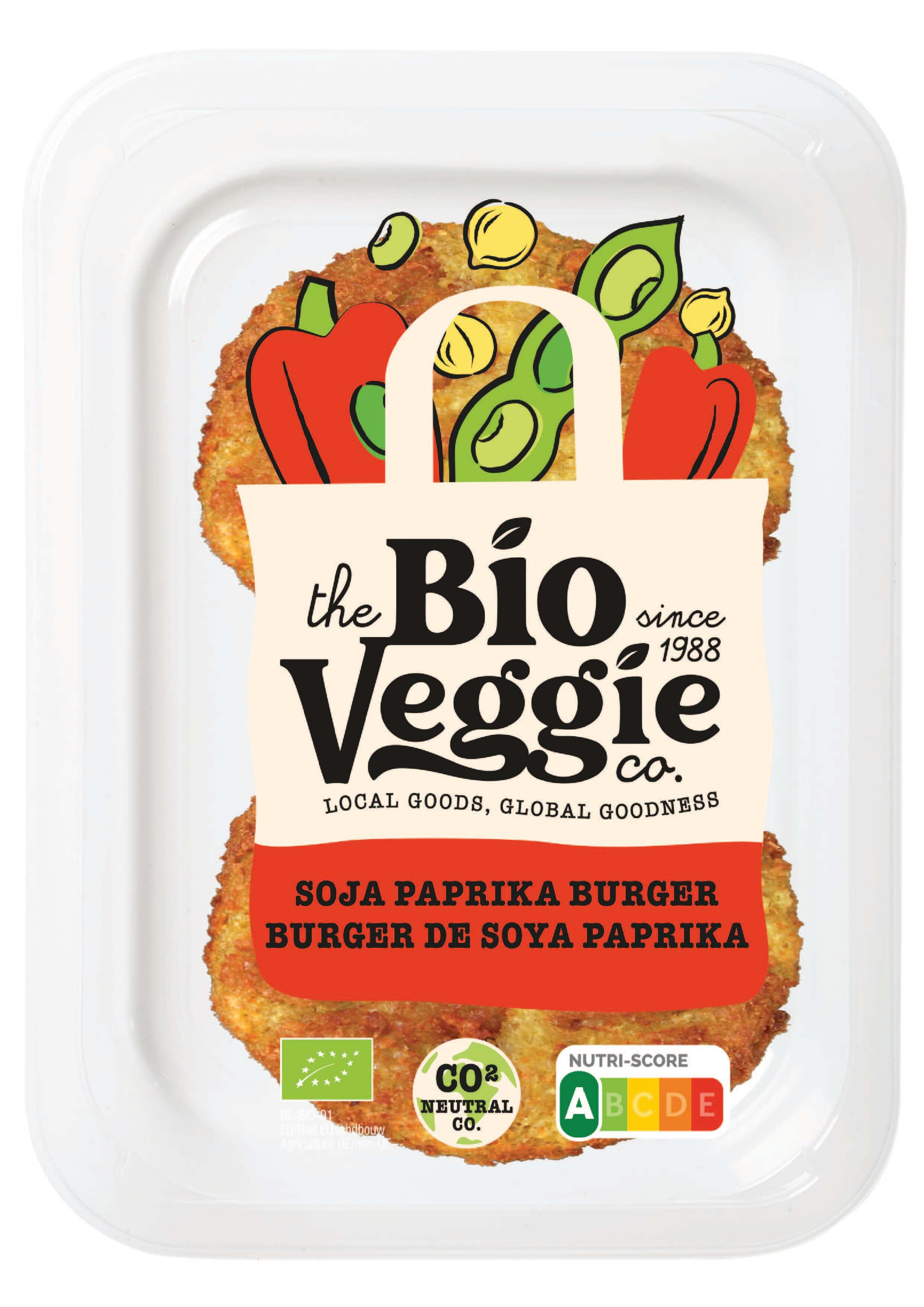 TBVC Soja paprika burger bio 2x90g