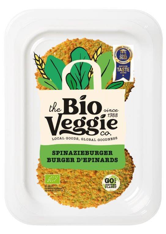 TBVC Spinazie burger bio 2x80g