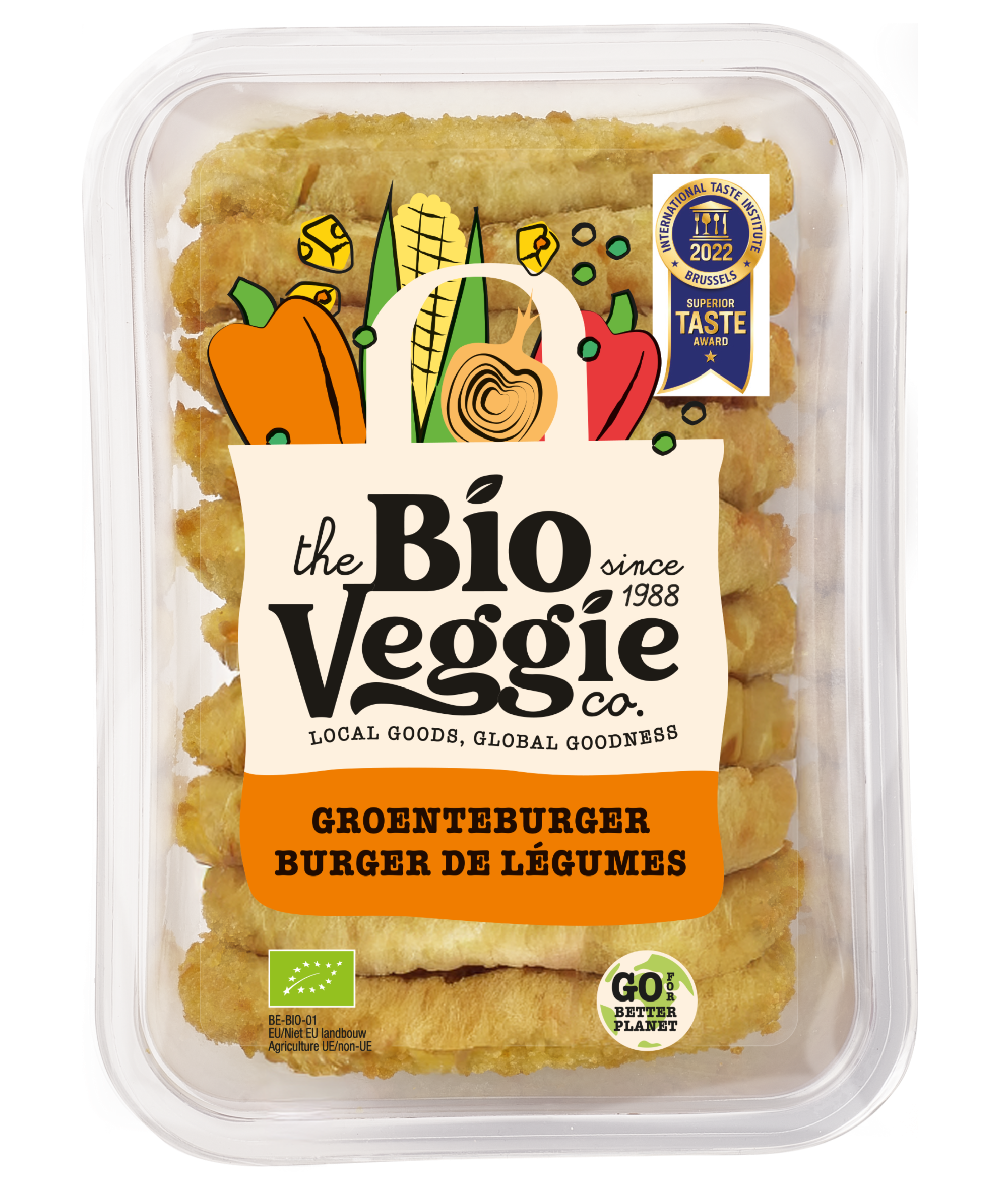 TBVC Burger de légumes bio 8x85g