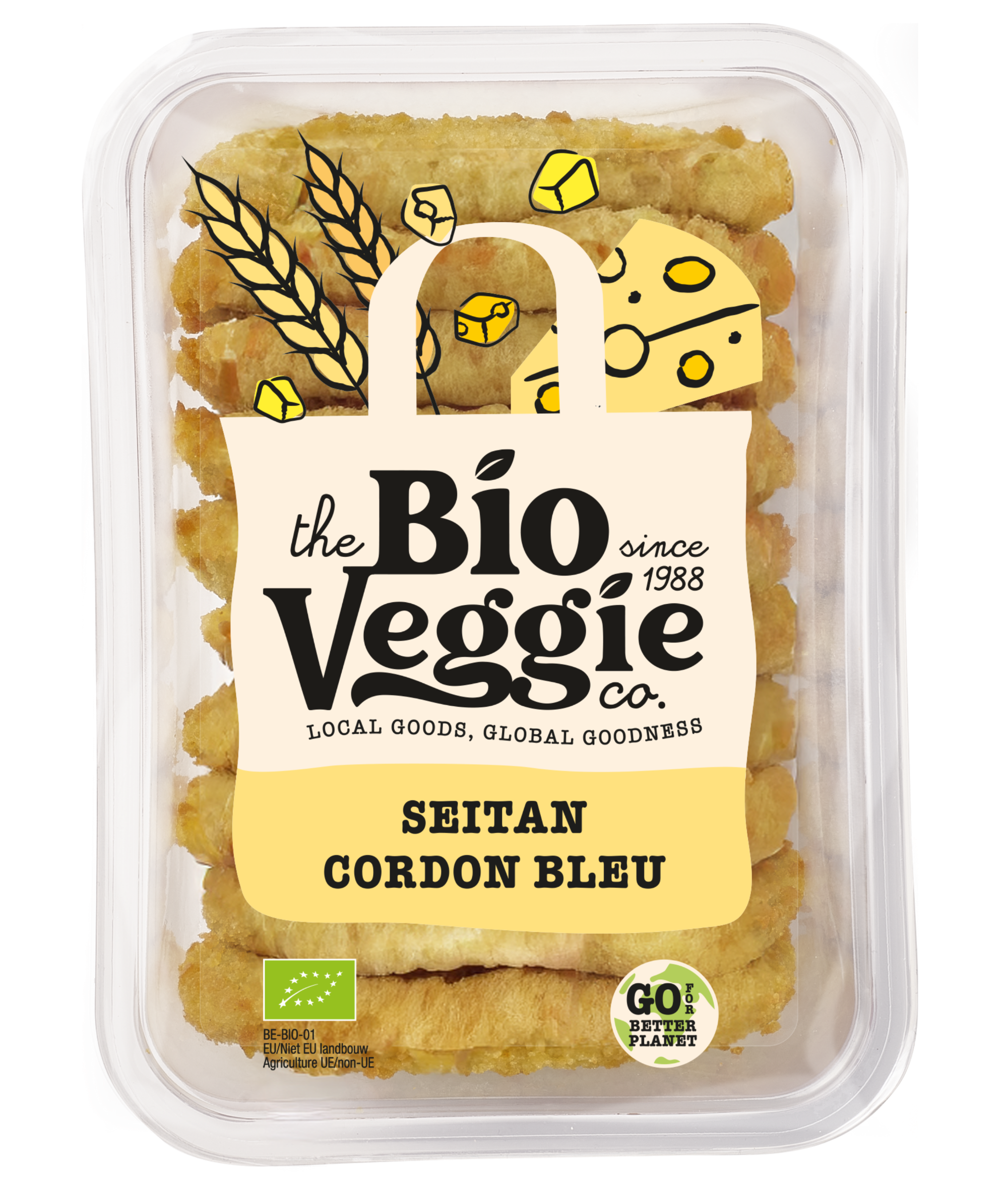 TBVC Seitan cordon bleu bio 8x80g