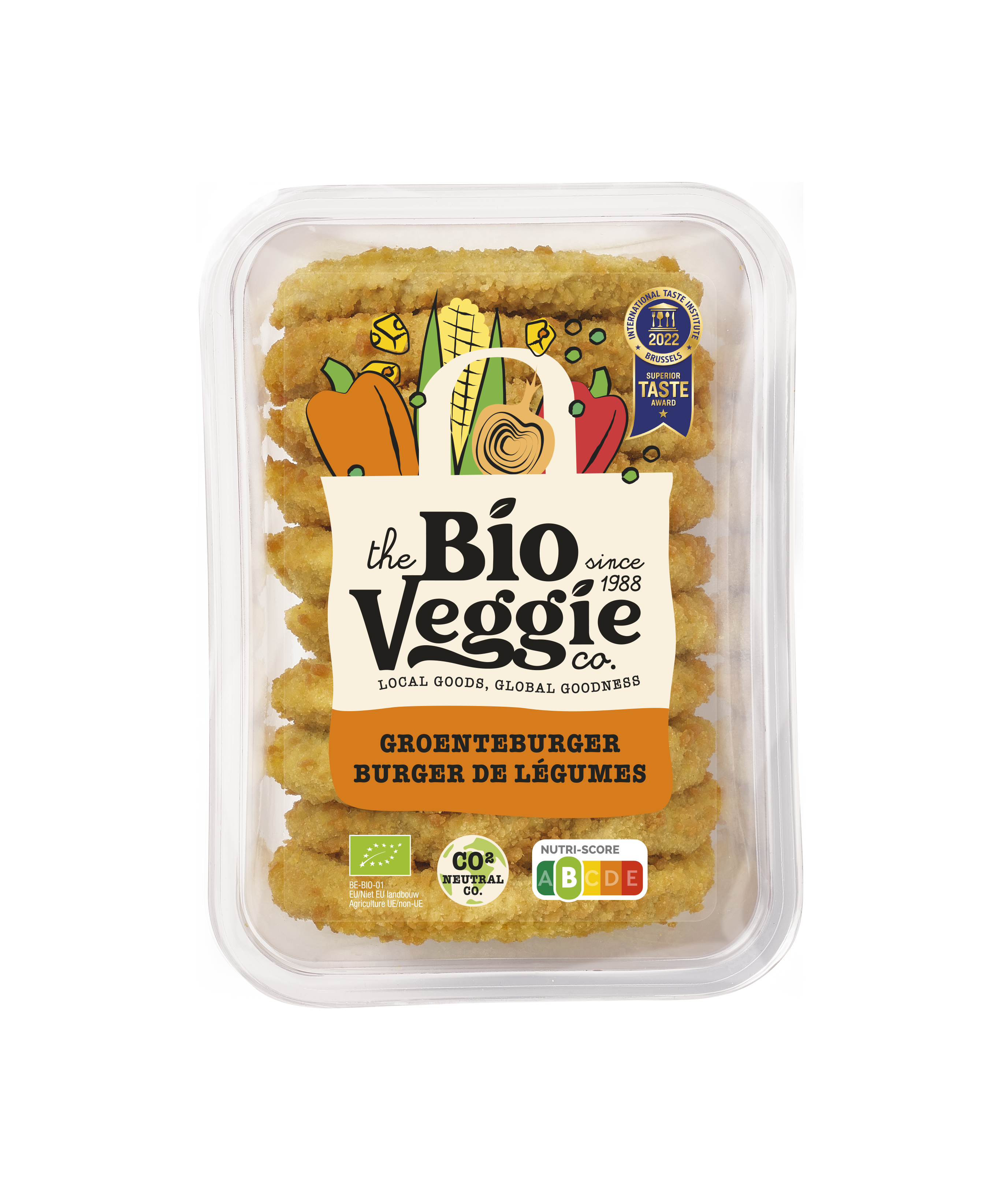 TBVC Groenteburger bio 10x85g