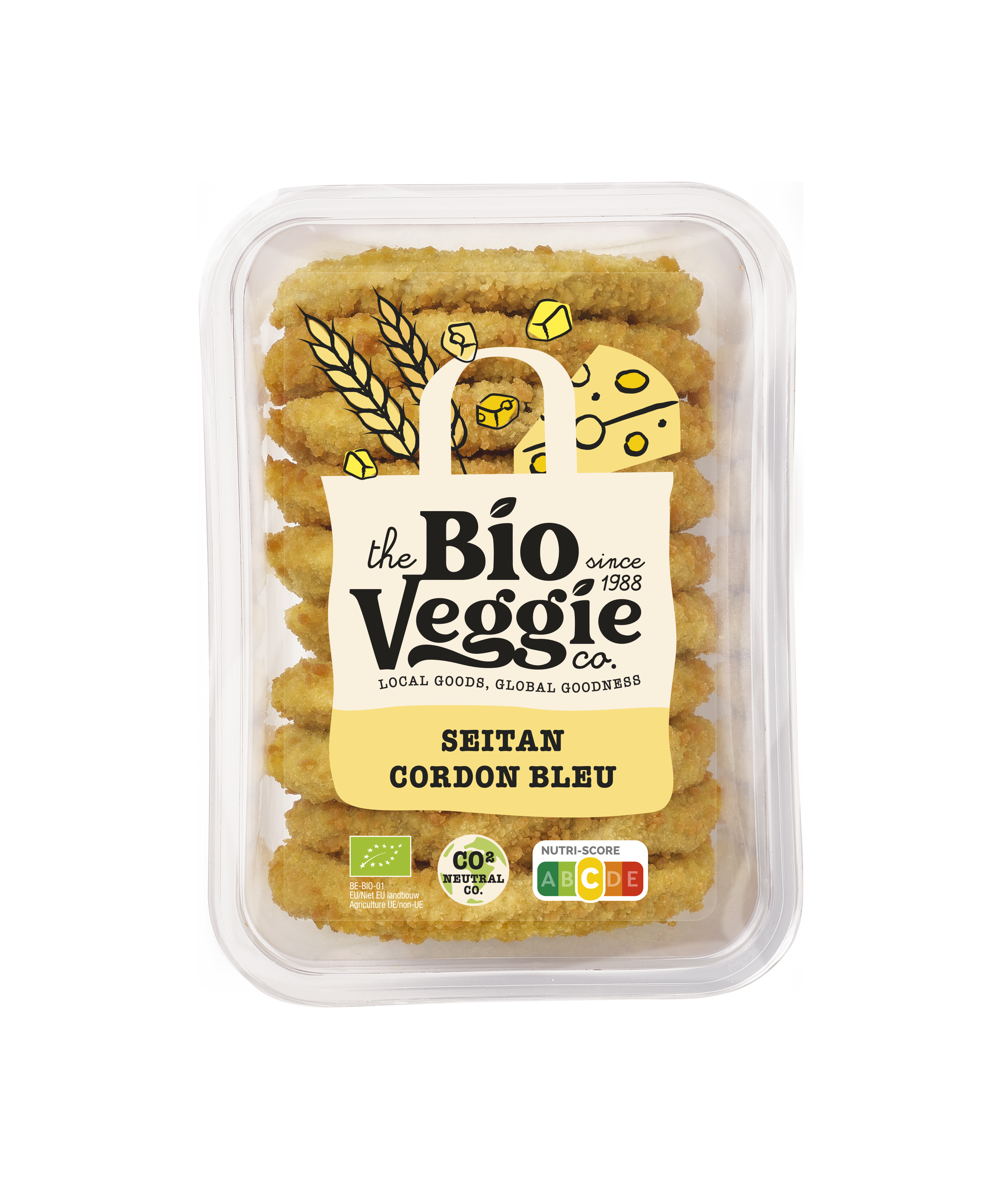 TBVC Seitan cordon bleu bio 10x80g