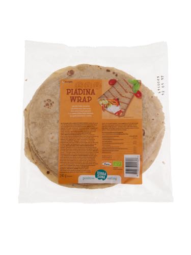 Terrasana Piadina Wraps spelt & haver bio 240g