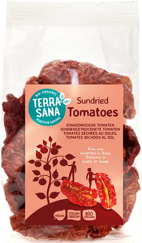 Terrasana Zongedroogde tomaten bio 100g