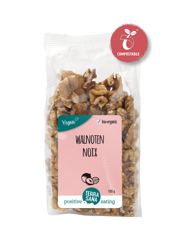Terrasana Walnoten gepeld bio 150g