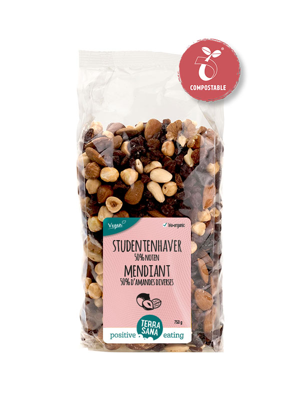 Terrasana Studentenhaver voordeelpak bio 750g